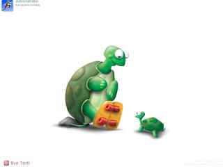 可爱乌龟登陆界面